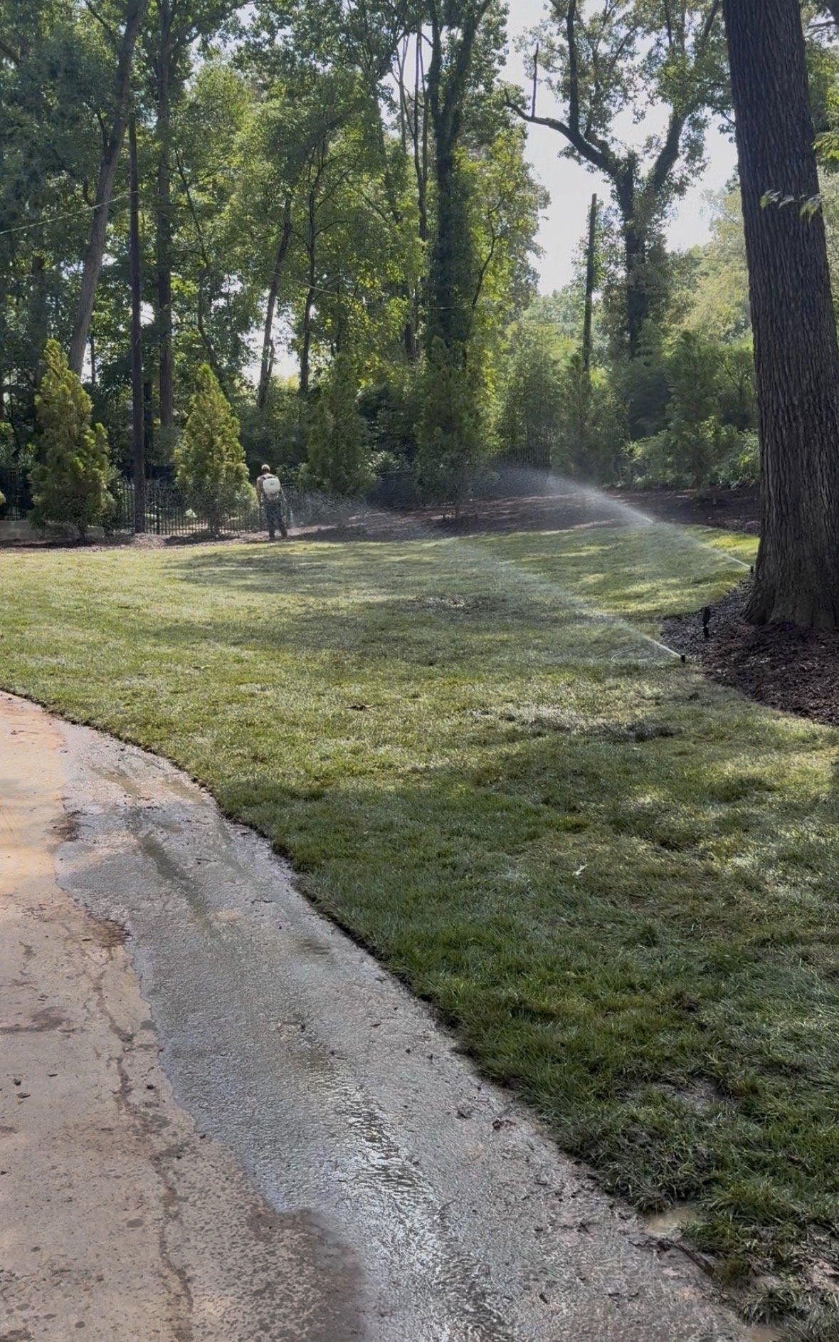 Irrigation Systems project in Denver, NC (Lake Norman service area)