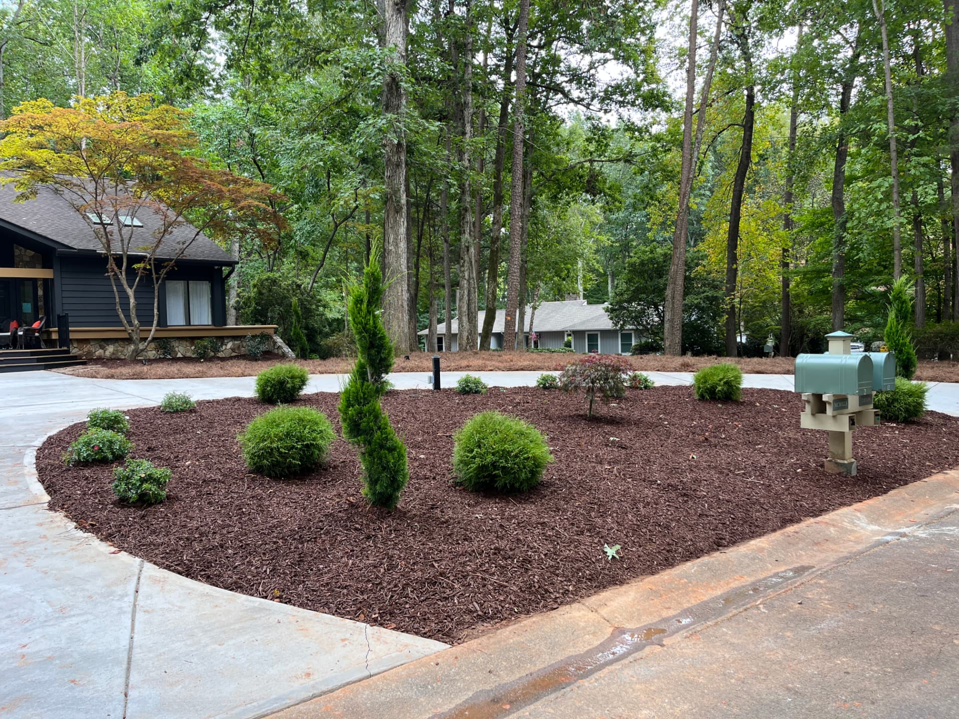 Landscape Lighting in Denver, NC (Lake Norman area) by Southern Style Turf and Design
